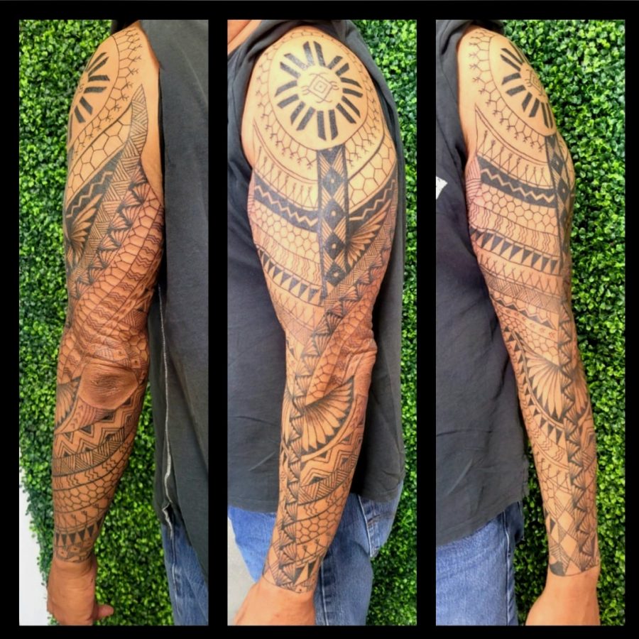 Tattoo uploaded by @SirKeKoa • Polynesian leg wrap.  ************************************************ Tattoos and Art by KeKoa  Burn Located in San Diego 🚨To inquire about a tattoo or artwork please txt  me 808-936-4046🚨 or Email